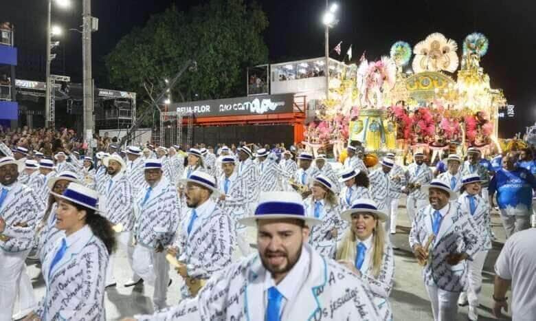 Rio de Janeiro (RJ), 03/03/2025 – Beija-Flor de Nilópolis desfila no segundo dia de carnaval do grupo Especial na Marquês de Sapucaí, na região central do Rio de Janeiro. Foto: Tomaz Silva/Agência Brasil