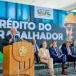 Crédito do Trabalhador, o novo consignado, está disponível a partir desta sexta-feira - Ricardo Stuckert/PR