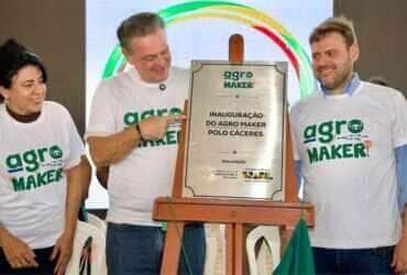 Em Cáceres, ministro Carlos Fávaro inaugura primeiro espaço de inovação Agro Maker