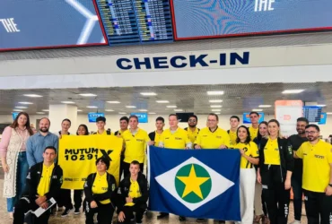 Equipe de Nova Mutum representa o Brasil na competição mundial de robótica em Houston - Texas