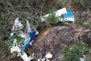 Destrocos de aviao de empresario desaparecido sao vistos em Rondonopolis