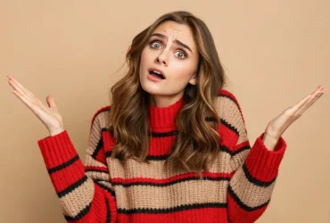 Mulher admirada