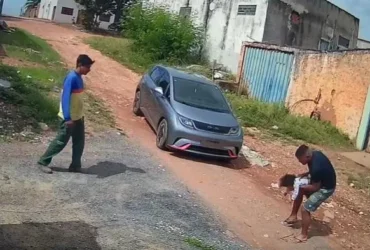 PM salva vida de menina de 1 ano em Cuiabá