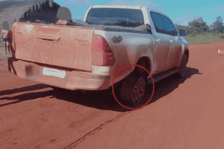 Perseguicao apos roubo de caminhonete em Mato Grosso termina em morte e feridos em Rondonia