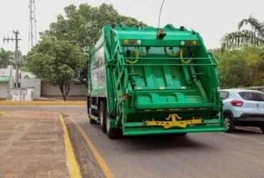 Prefeitura cobra eficiencia na coleta de lixo domestico em Varzea Grande