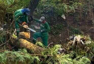 Servicos Publicos remove mais de 650 t de residuos nos bairros que sofreram alagamentos em Varzea Grande