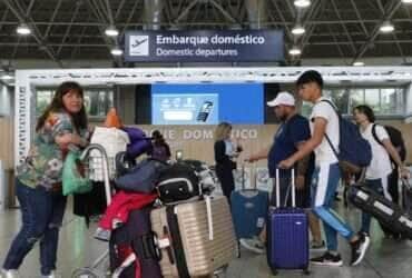 Rio de Janeiro (RJ), 02/10/2023 - Movimento de passageiros no Aeroporto Internacional Tom Jobim, no Galeão, após migração de voos operados no Aeroporto Santos Dumont. Foto: Fernando Frazão/Agência Brasil
