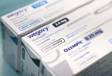 FILE PHOTO: Boxes of Ozempic and Wegovy made by Novo Nordisk are seen at a pharmacy in London, Britain March 8, 2024. Reuters/Hollie Adams/Proibida reprodução