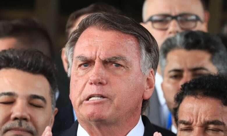 Brasília (DF), 26/03/2025  - Ex-presidente Jair Bolsonaro durante declaração a imprensa após virar Réu no STF. Foto: Lula Marques/Agência Brasil