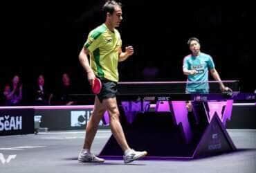Hugo Calderano estreia com vitória sobre sul-coreano Lim Jonghoon no WTT Champions de Incheon, em 02/04/2025