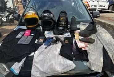 Objetos roubados em Rondonópolis Mato Grosso