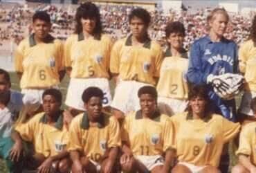 fotografia da primeira seleção brasileira feminina de futebol Imagens cedidas pela Olé Produções