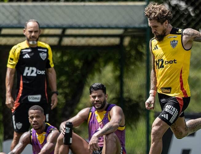 Ceará x Atlético-MG: onde assistir, horário e escalações da 11ª rodada do Brasileirão. Imagem: Pedro Souza/Atlético