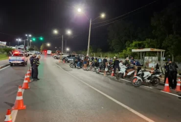 Operação Lei Seca voltada à fiscalização de motocicletas resulta em cinco prisões em Várzea Grande
