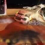 Acidente grave na BR 163 em Sorriso deixa dois mortos e tres feridos