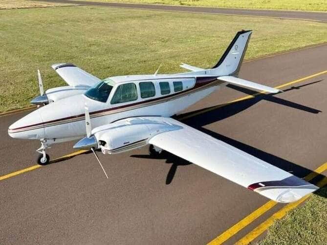 Bimotor de R 6 milhoes furtado de hangar em aeroporto de Juina Mato Grosso