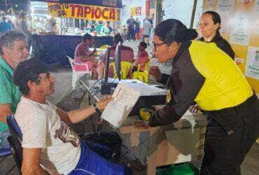 CMTU de Primavera do Leste leva servicos a Feira da Lua para facilitar emissao de carteiras de estacionamento