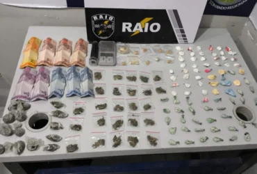Trio é preso por tráfico de drogas em distribuidora de bebidas em Cuiabá