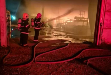 Bombeiros controlam princípio de incêndio com gás e patinete elétrico em Mato Grosso
