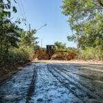 Cuiaba avanca em melhorias no bairro Sao Jose com imprimacao asfaltica