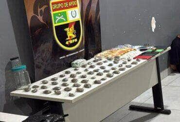 Faccionados sao presos em flagrantes por trafico de drogas e estelionato em Varzea Grande