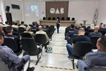 Forcas de seguranca de Sorriso participam de instrucao da Operacao Lei Seca