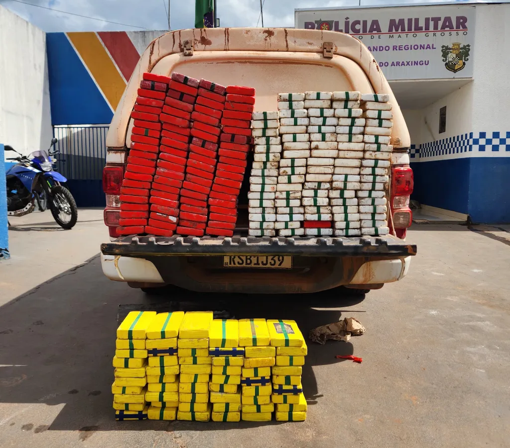 Apreensão de cocaína causa prejuízo milionário a facções em MT