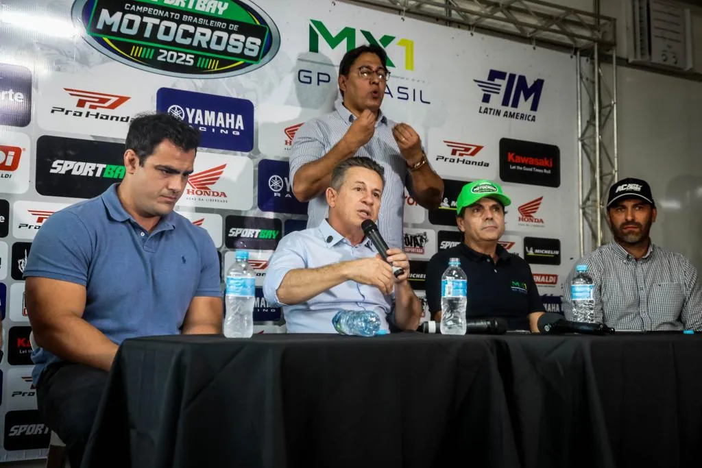 Governador de Mato Grosso destaca estrutura internacional em etapa do Campeonato Brasileiro de Motocross