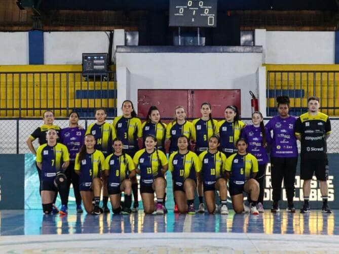 Handebol de Sorriso conquista titulo e vaga nacional em fim de semana de vitorias