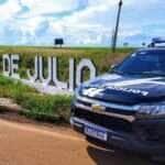 Homem que ameaçou companheira com faca de churrasco é preso pela Polícia Civil em Campos de Júlio