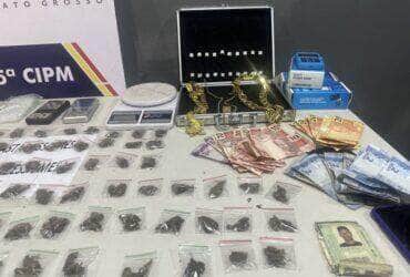 Casal é detido por tráfico de drogas com maquininhas de cartão em Mato Grosso