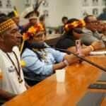 Liderancas indigenas de Mato Grosso levam a Brasilia pauta urgente por demarcacao e fim de mesa no STF