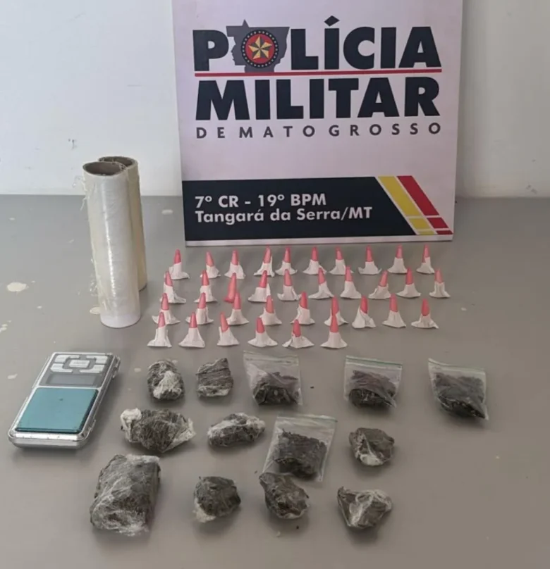 Facção é alvo de operação em Mato Grosso com prisão em flagrante por tráfico