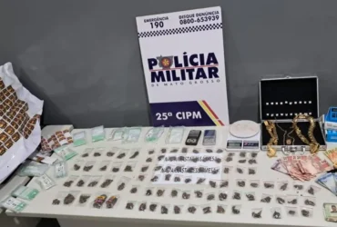 Polícia prende homem e apreende adolescente por tráfico em Várzea Grande