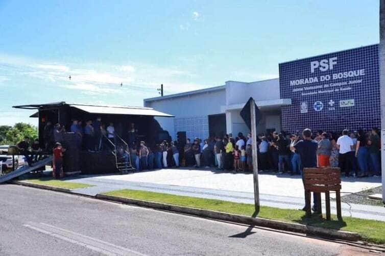PSF Jaime Verissimo de Campos Junior e oficialmente inaugurado no Morada do Bosque em Sorriso