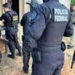 Policia Federal combate desmatamento e garimpo ilegal em terra indigena na fronteira de Mato Grosso e Rondonia