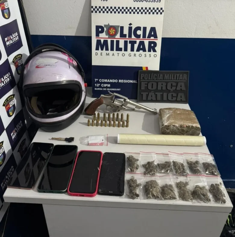Polícia Militar prende faccionados suspeitos de homicídio em Mato Grosso