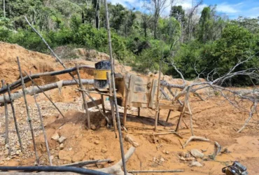 Garimpo ilegal é fechado e 19 pessoas são presas em operação no interior de Mato Grosso