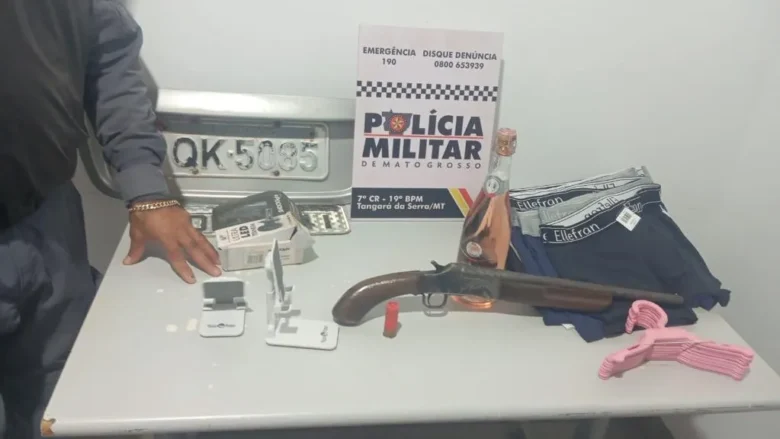 Criminosos são detidos por série de roubos em Mato Grosso