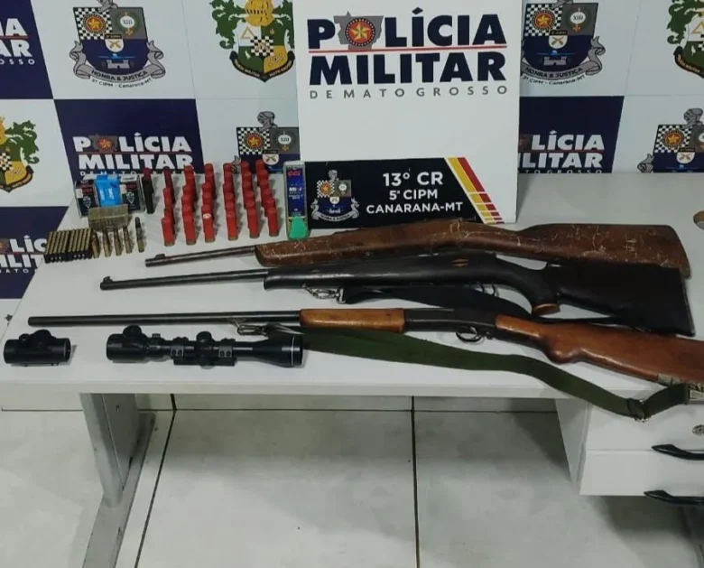 Quadrilha é presa após série de roubos e sequestro em Mato Grosso