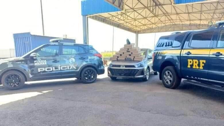 Policia Rodoviaria Federal apreende antenas Starlink sem nota fiscal na BR 163 em Rondonopolis