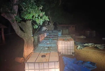 Polícia fecha posto clandestino que abastecia garimpo em Pontes e Lacerda (MT)