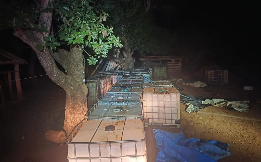 Polícia fecha posto clandestino que abastecia garimpo em Pontes e Lacerda (MT)