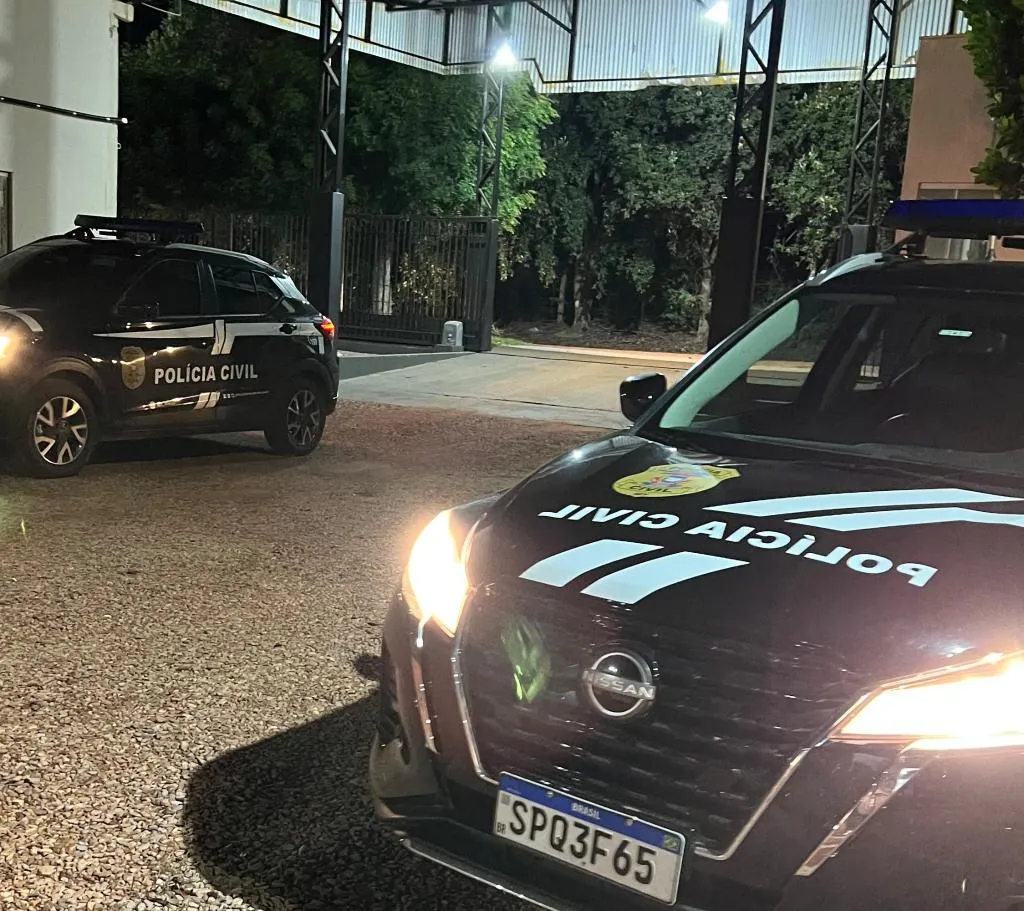 Polícia Civil cumpre 38 mandados contra facção ligada ao tráfico em Rondonópolis