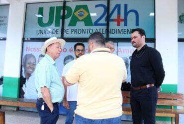 Prefeito Roberto Dorner vistoria servicos na UPA e cobra melhorias nos atendimentos 1