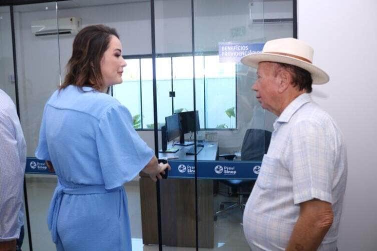 Prefeito de Sinop entrega obra de reforma e ampliação do PreviSinop; R$ 2,8 milhões em investimento