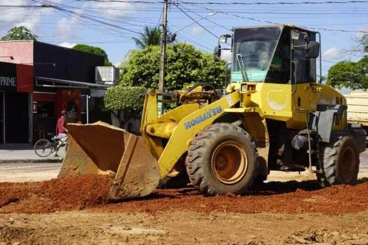 Prefeito de Sinop vistoria obras de drenagem no Jardim Imperial