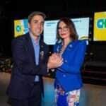 Primeira dama de Mato Grosso participa do lancamento de material pedagogico antirracista nesta quarta feira 14
