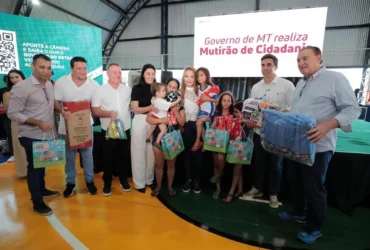 Primeira-dama de Mato Grosso lidera ação social com entregas em Itaúba e Nova Santa Helena