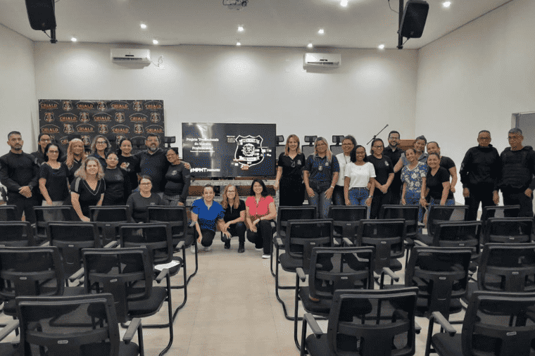 Projeto e apresentado a servidores penitenciarios em Varzea Grande